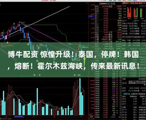 博牛配资 惊惶升级！泰国，停牌！韩国，熔断！霍尔木兹海峡，传来最新讯息！