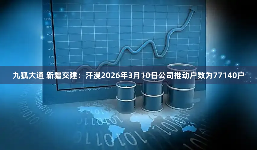 九狐大通 新疆交建：汗漫2026年3月10日公司推动户数为77140户