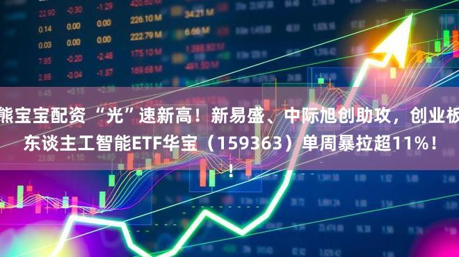 熊宝宝配资 “光”速新高!新易盛、中际旭创助攻,创业板东谈主工智能ETF华宝(159363)单周暴拉超11%!