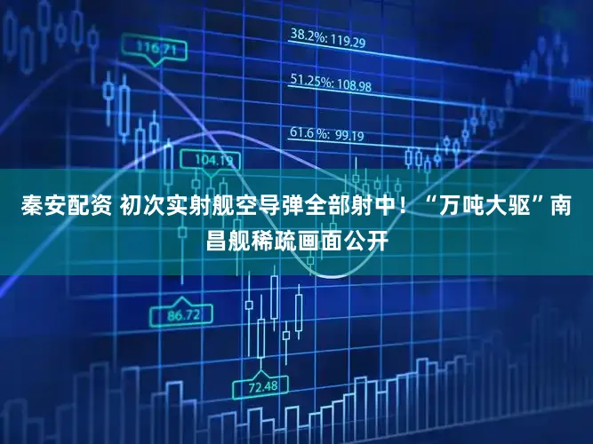 秦安配资 初次实射舰空导弹全部射中！“万吨大驱”南昌舰稀疏画面公开